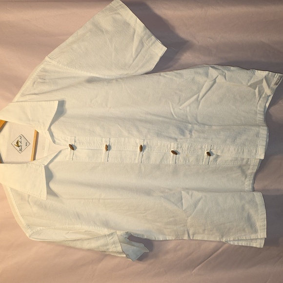 Blanc du Nil White Mens Shirt XXL (Frank #22) - Picture 1 of 11